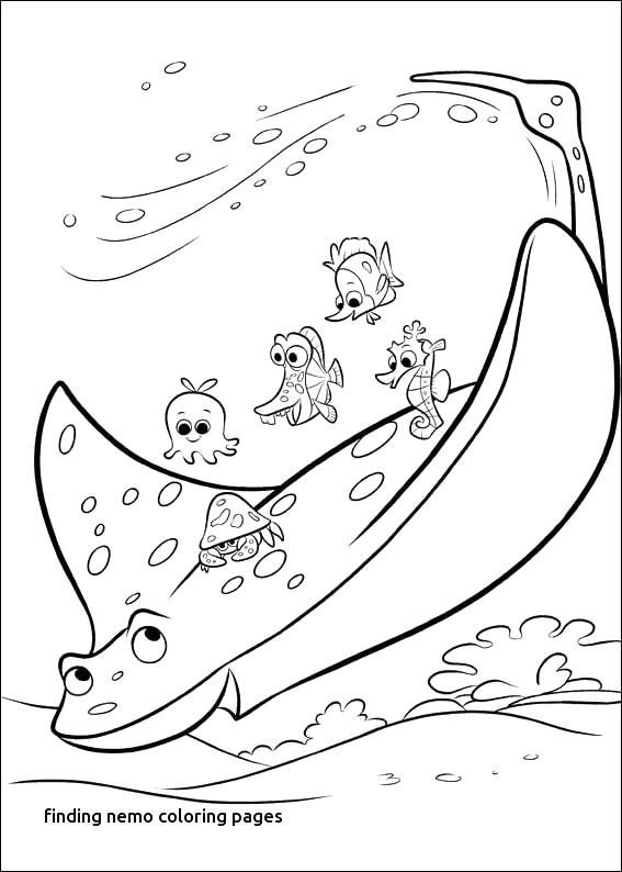 Nemo Dory Coloring Pages Finding Dory Coloring Pages 567x794 Nemo Dory Coloring Pages Finding Dory Coloring Pages