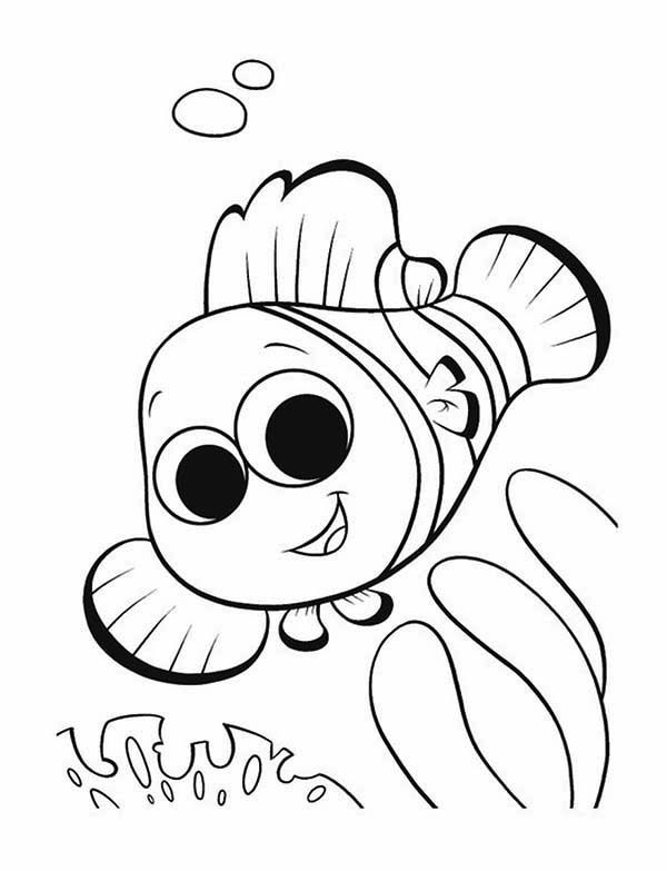 600x783 Finding Nemo Coloring Pages Finding Nemo, Cute Little Nemo