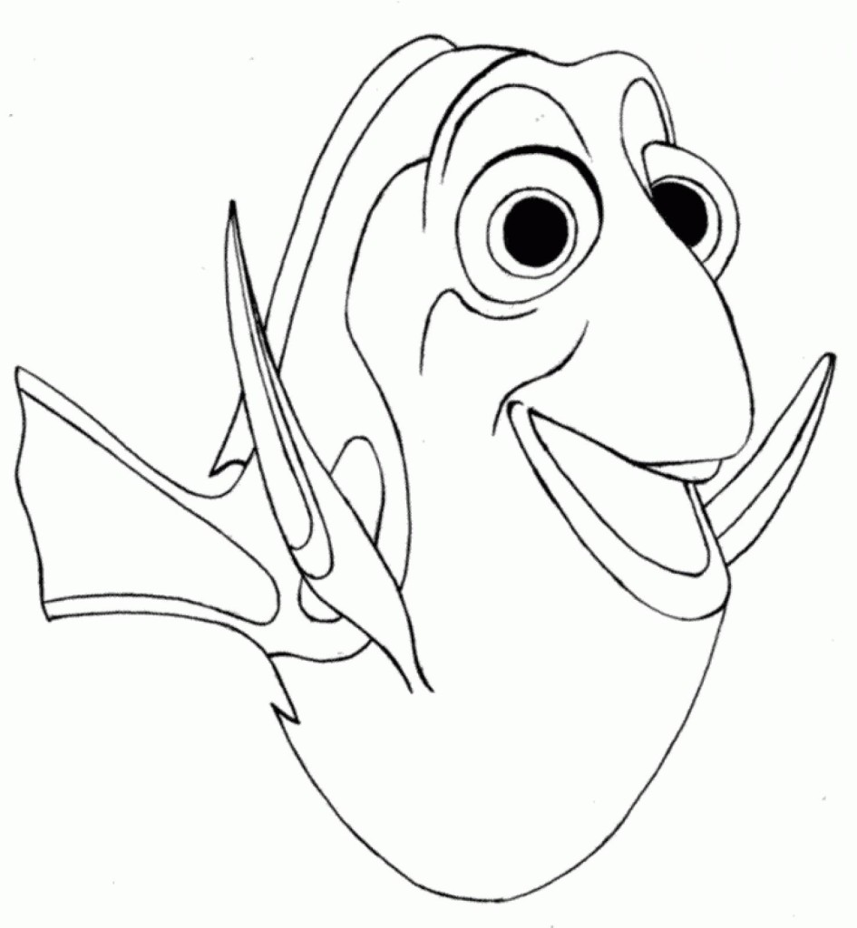 945x1024 Finding Nemo Coloring Pages 18 Free Printables