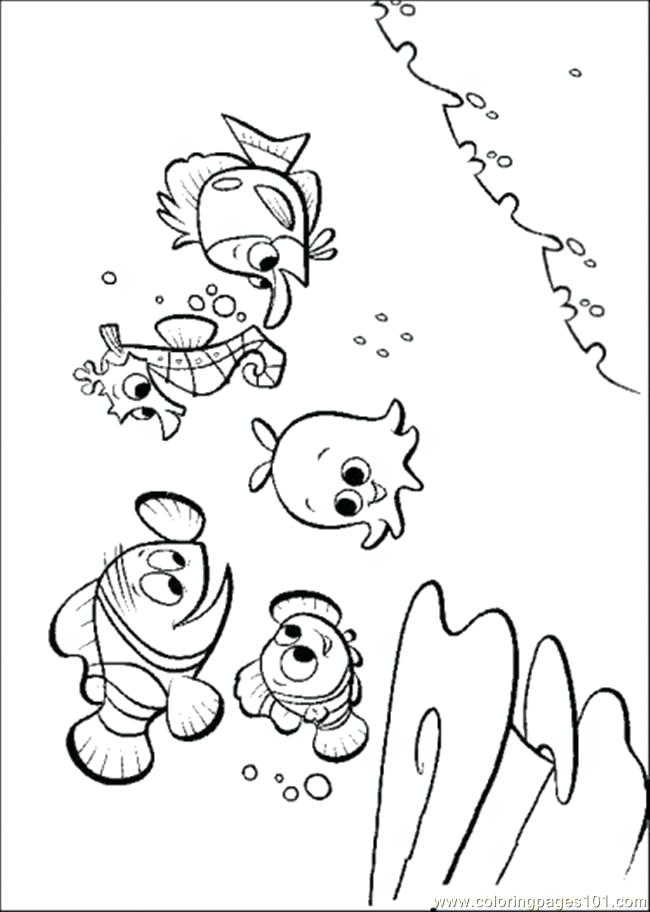 650x912 Finding Nemo Printable Baby Shower Invitations Coloring Pages