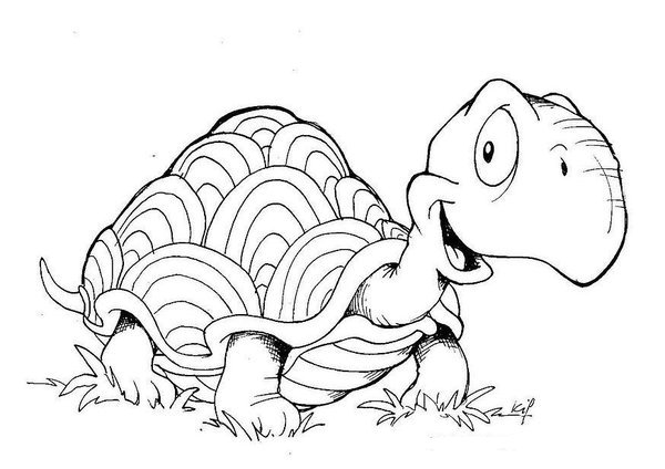 Finding Nemo Turtle Coloring Pages at GetColorings.com | Free printable ...