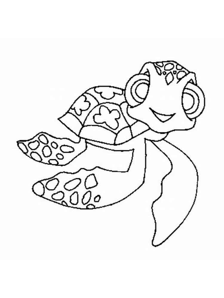750x1000 Crush And Squirt Coloring Pages. Free Printable Crush And Squirt