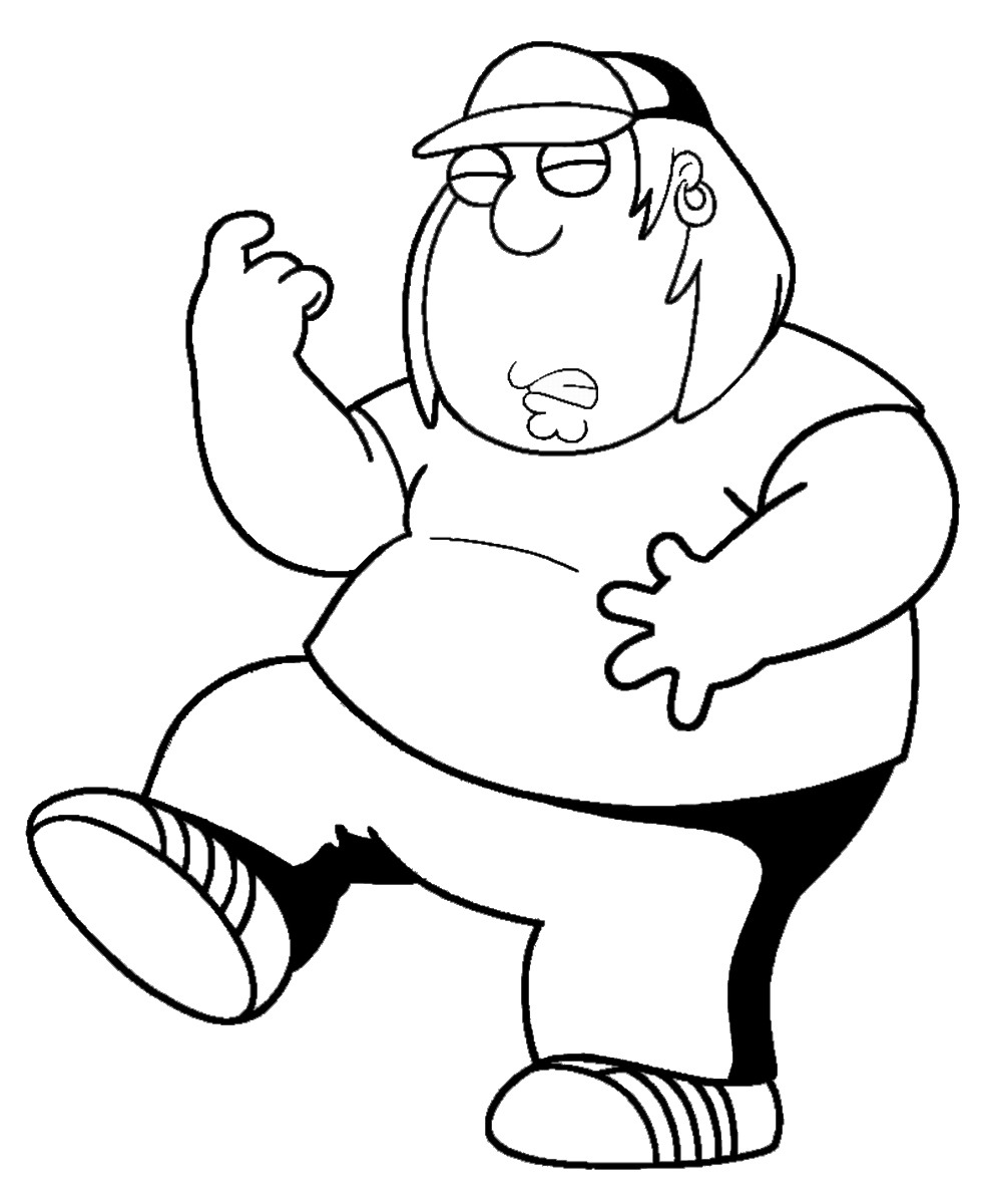 Family Guy Coloring Pages 984x1200 Family Guy Coloring Pages