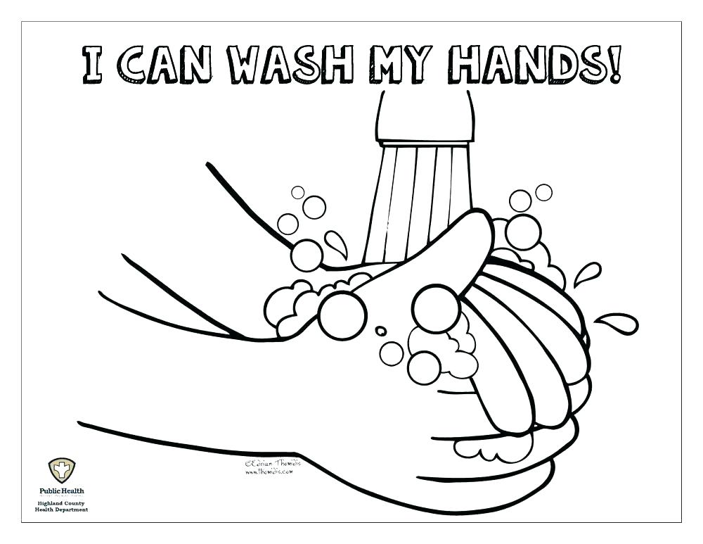 Handwashing Coloring Page Coloring Page Hand Pointing Finger Hand 1000x773 Handwashing Coloring Page Coloring Page Hand Pointing Finger Hand