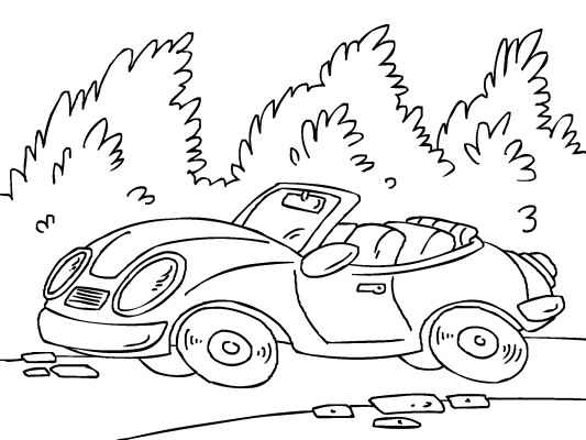 533x400 7 Best Free Car Coloring Pages Images On Colouring