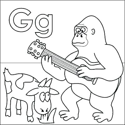 Finish Drawing The Gorilla Coloring Page Also Blank Gorilla 400x400 Finish Drawing The Gorilla Coloring Page Also Blank Gorilla