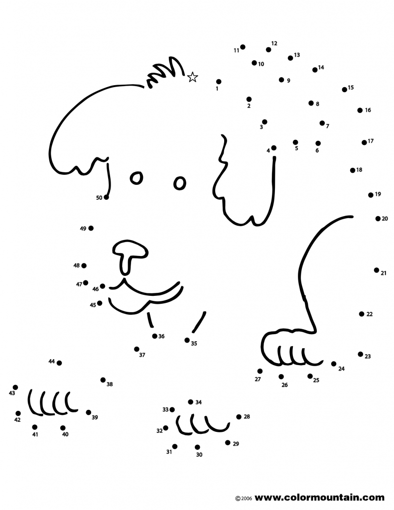 Finish The Drawing Dog Dot To Dot Coloring Page 791x1024 Finish The Drawing Dog Dot To Dot Coloring Page