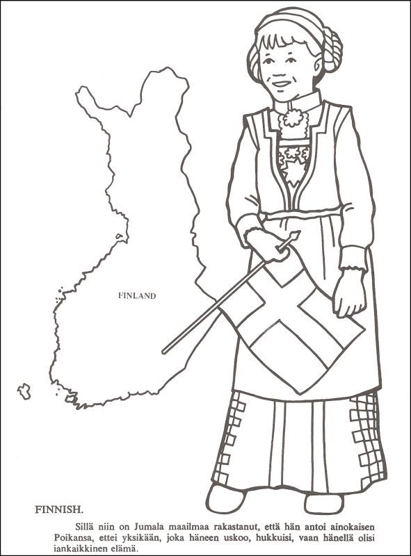 Finland Coloring Pages at GetColorings.com | Free printable colorings ...