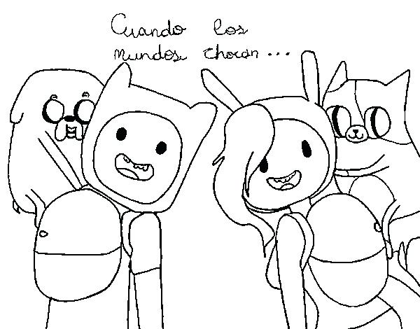 Adventure Time With Finn And Jake Coloring Pages To Print Color 7 600x470 Adventure Time With Finn And Jake Coloring Pages To Print Color 7