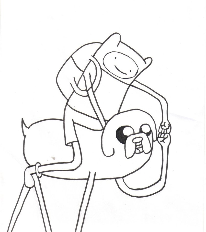 Cartoon Network Adventure Time Coloring Pages Finn And Jake 842x949 Cartoon Network Adventure Time Coloring Pages Finn And Jake