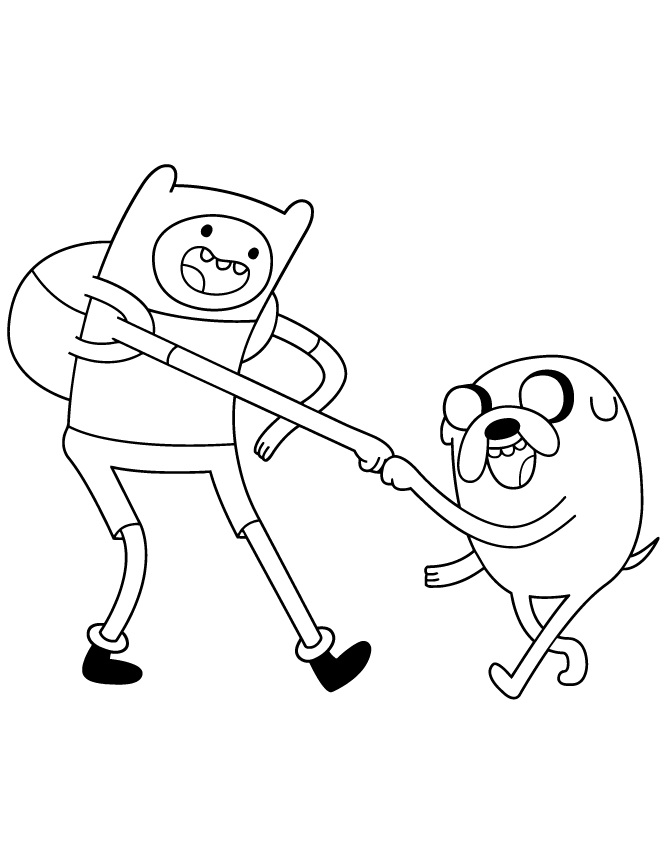 Adventure Time Coloring Pages 670x867 Adventure Time Coloring Pages
