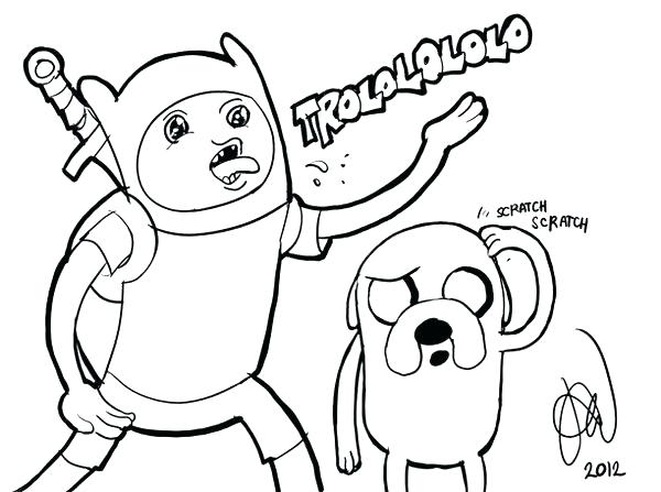 Finn Y Jake Para Colorear Adventure Time Coloring Pages Printable 600x447 Finn Y Jake Para Colorear Adventure Time Coloring Pages Printable