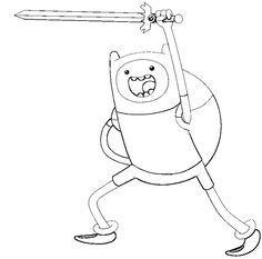 Adventure Time Finn Versus Ice King Coloring Pages 236x233 Adventure Time Finn Versus Ice King Coloring Pages
