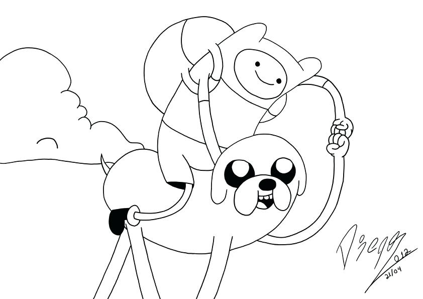 Adventure Time With Finn And Jake Coloring Pages To Print 842x595 Adventure Time With Finn And Jake Coloring Pages To Print