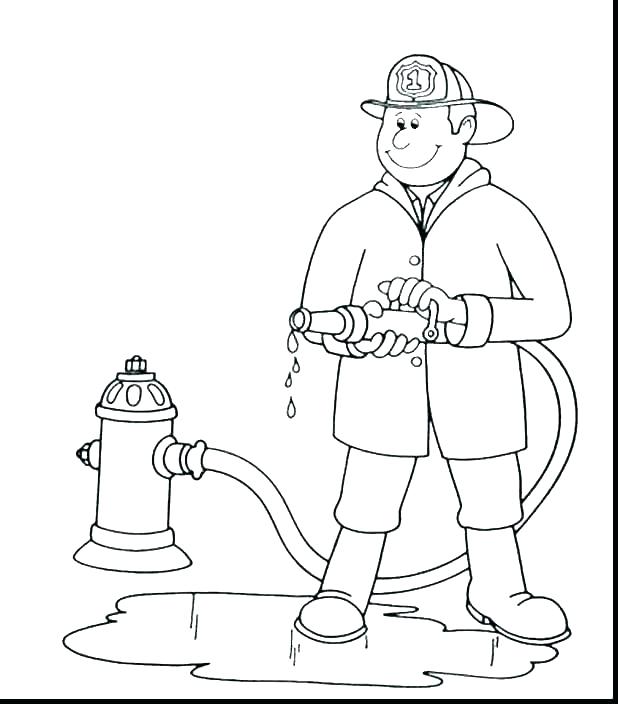 Fireman Coloring Page Fireman Coloring Pages Firefighter Coloring 618x704 Fireman Coloring Page Fireman Coloring Pages Firefighter Coloring
