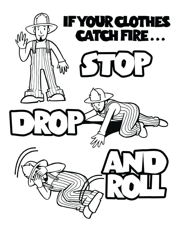 618x800 Fire Coloring Pages Important Fire Safety Coloring Sheets