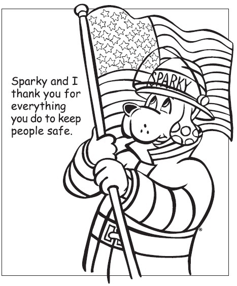 Fire Dog Coloring Page at GetColorings.com | Free printable colorings ...