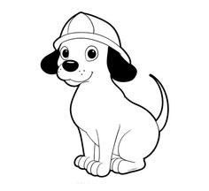 Firedog Clifford Coloring Page Children's Stuff 236x216 Firedog Clifford Coloring Page Children's Stuff