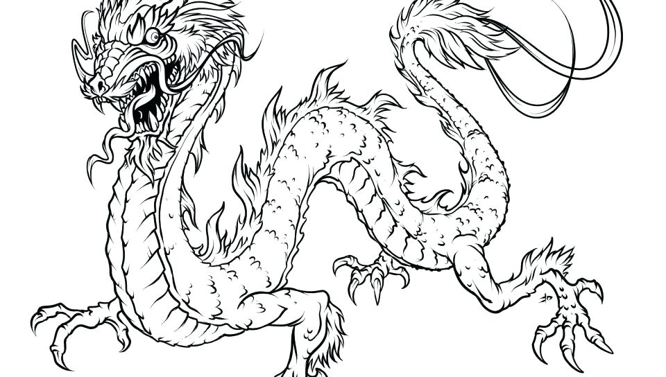 960x544 Real Dragon Coloring Pages Dragon Coloring Pages Printable Dragon