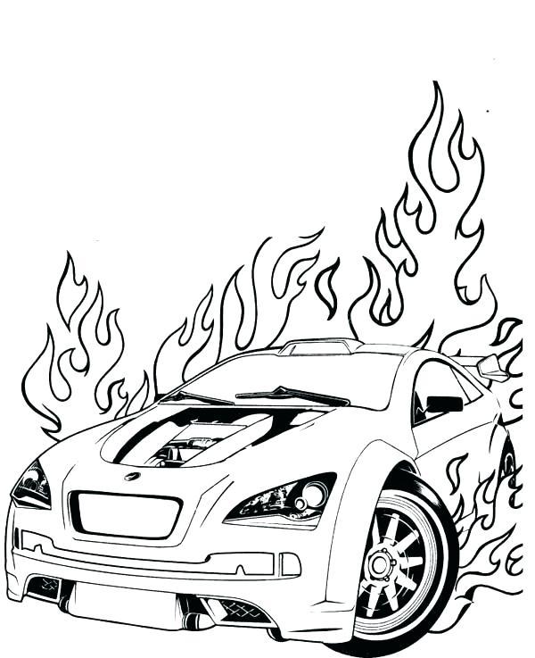 Fire Engine Colouring Pages at GetColorings.com | Free printable ...