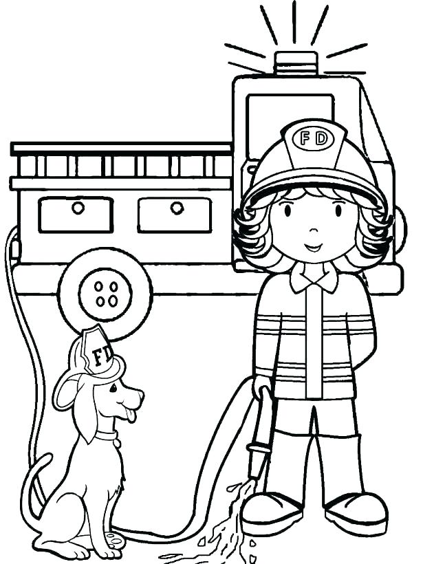 Firefighter Coloring Page Fireman Coloring Page Firefighter 615x820 Firefighter Coloring Page Fireman Coloring Page Firefighter