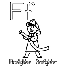Firefighter Coloring Pages 230x230 Firefighter Coloring Pages