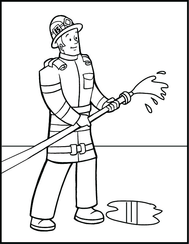 Fire Fighter Coloring Page Firefighter Coloring Page Stock Fireman 618x798 Fire Fighter Coloring Page Firefighter Coloring Page Stock Fireman