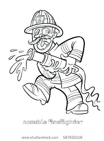 Fire Station Coloring Pages 348x470 Fire Station Coloring Pages