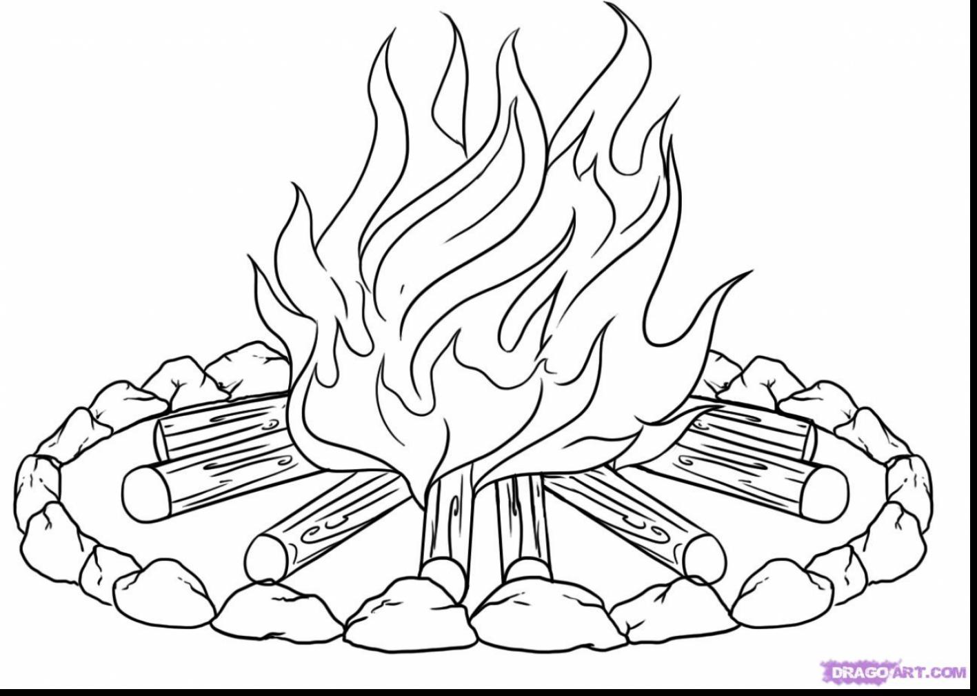 Fire Coloring Pages Page Impressive Flames With Best Of 1417x1009 Fire Coloring Pages Page Impressive Flames With Best Of