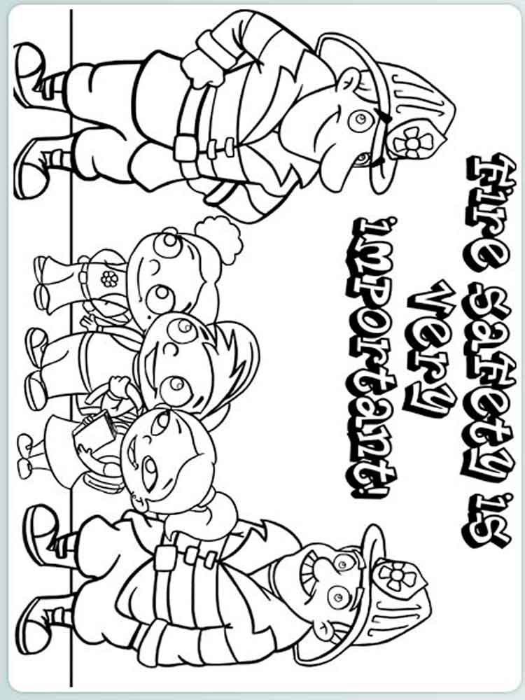 Fire Prevention Coloring Pages. Free Printable Fire Prevention 750x1000 Fire Prevention Coloring Pages. Free Printable Fire Prevention