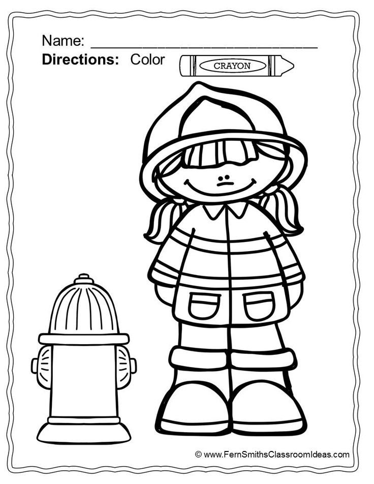 Fire Safety Coloring Pages Dollar Deal 736x952 Fire Safety Coloring Pages Dollar Deal