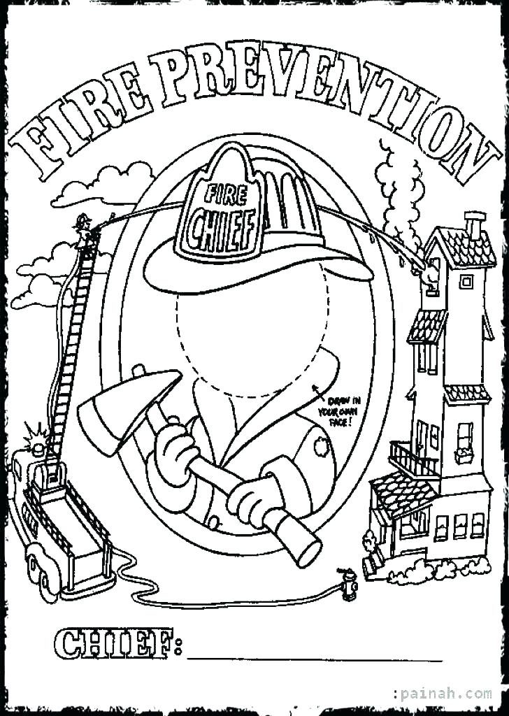 Fire Safety Coloring Pages 728x1024 Fire Safety Coloring Pages