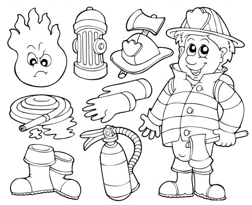 Security Fireman Pictures To Color Coloring Pages Free Printable 500x407 Security Fireman Pictures To Color Coloring Pages Free Printable