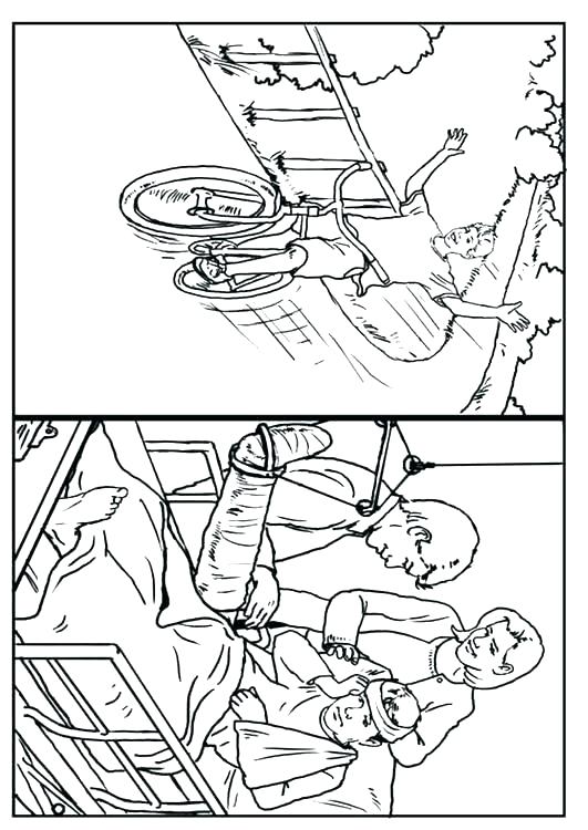531x750 Stranger Danger Coloring Pages Bike Safety Coloring Pages Bike