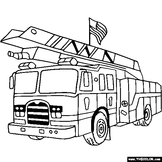 Fire Truck Coloring Pages Inspirational Fire Truck Coloring Pages 560x560 Fire Truck Coloring Pages Inspirational Fire Truck Coloring Pages