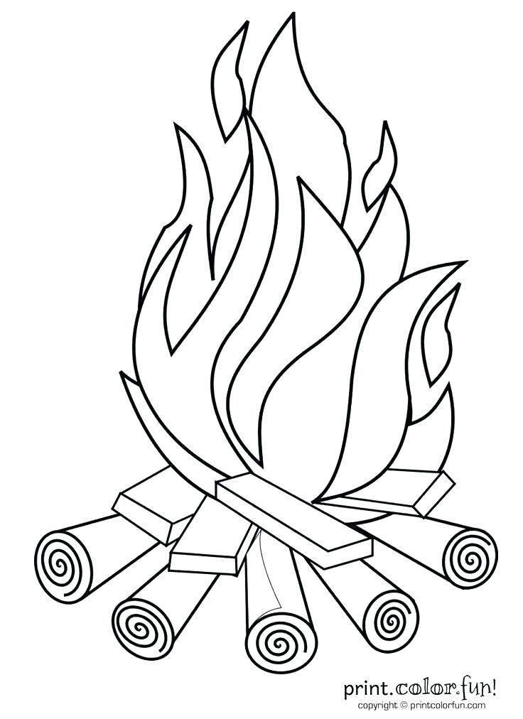 Coloring Pages Fire Coloring Pages Fire Children Camp Fire 736x1012 Coloring Pages Fire Coloring Pages Fire Children Camp Fire