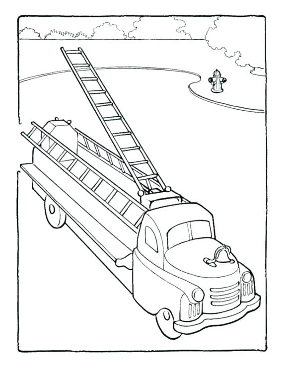 Extraordinary Firetruck Coloring Pages Free Printable Fire Truck 572x755 Extraordinary Firetruck Coloring Pages Free Printable Fire Truck