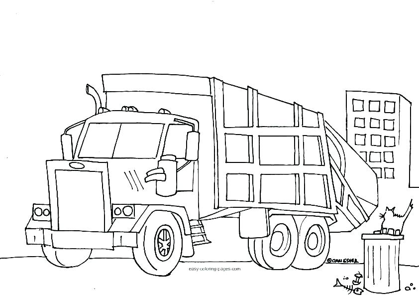 842x598 Trucks To Color Free Fire Truck Coloring Pages Free Truck Coloring