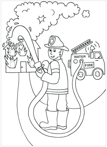 Firefighter Coloring Books Popular Fire Fighting Coloring Pages 361x496 Firefighter Coloring Books Popular Fire Fighting Coloring Pages