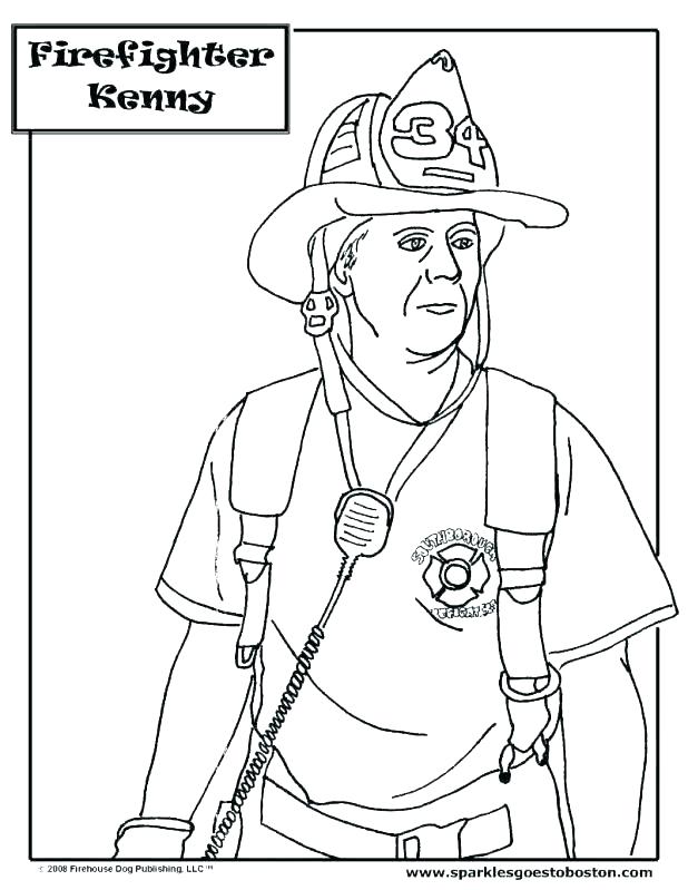 Fireman Coloring Pages Coloring Trend Medium Size Firefighter 618x799 Fireman Coloring Pages Coloring Trend Medium Size Firefighter