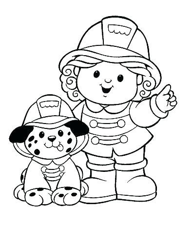 396x512 Fireman Coloring Page Fireman Coloring Page Firefighter Hat