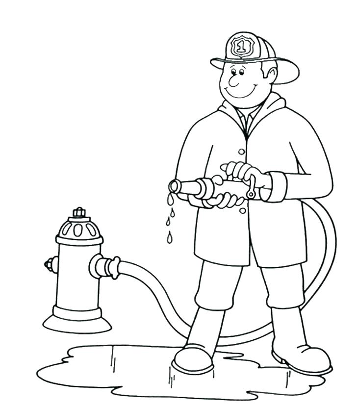 728x830 Fire Fighter Coloring Page Fire Fighter Coloring Pages Firefighter