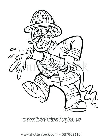 348x470 Firefighter Hat Coloring Page Fireman Coloring Page Fireman Hat