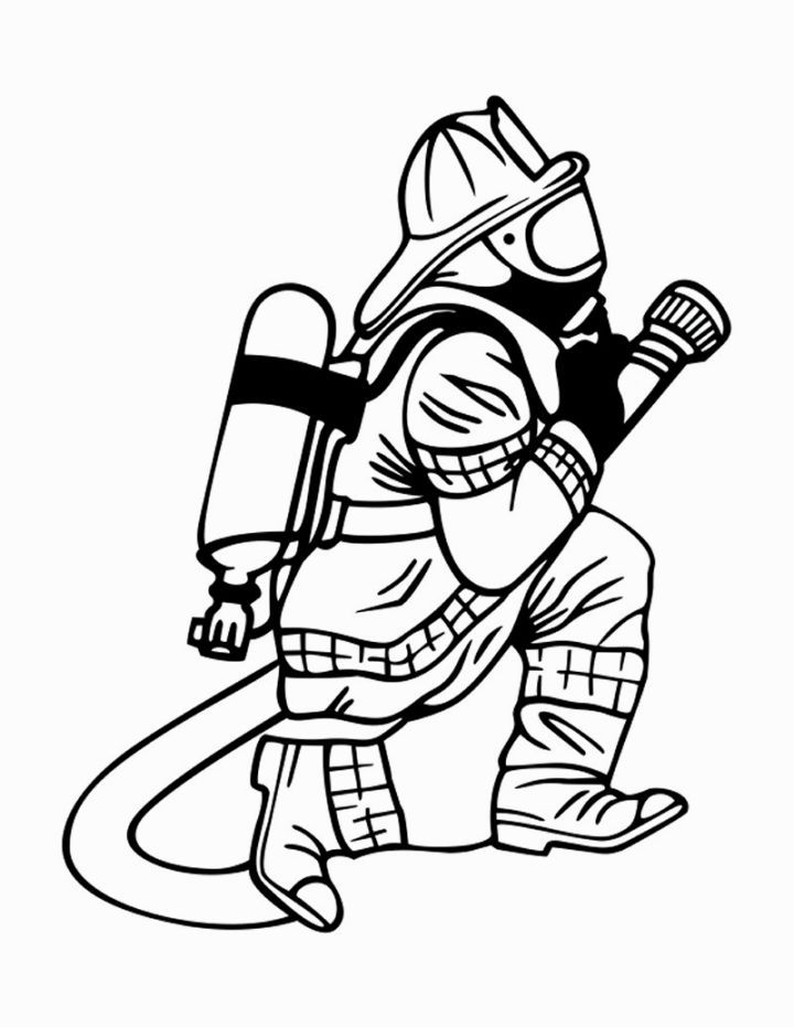 720x931 Fireman Coloring Pages Coloring Pages Bomberos Y
