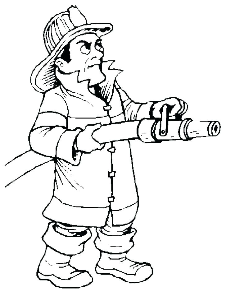 728x939 Fireman Coloring Pages Fireman Coloring Pages Fire Fighter