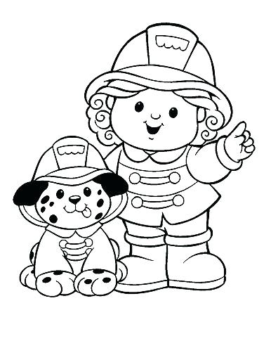 396x512 Coloring Pages Fireman Sam Fireman Coloring Sheet Free Firefighter