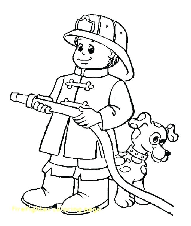 643x762 Fire Fighter Coloring Book Plus Firefighter Hat Coloring Page