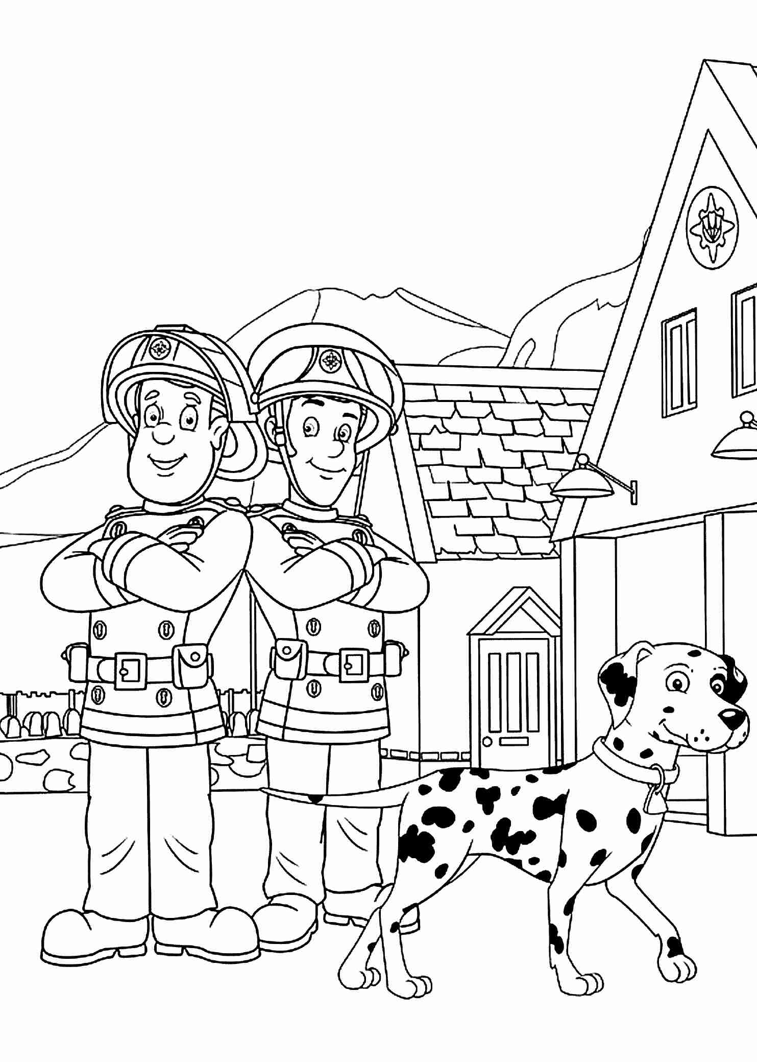 Fireman Sam Coloring Pages For Kids Best Of Bright 1483x2079 Fireman Sam Coloring Pages For Kids Best Of Bright