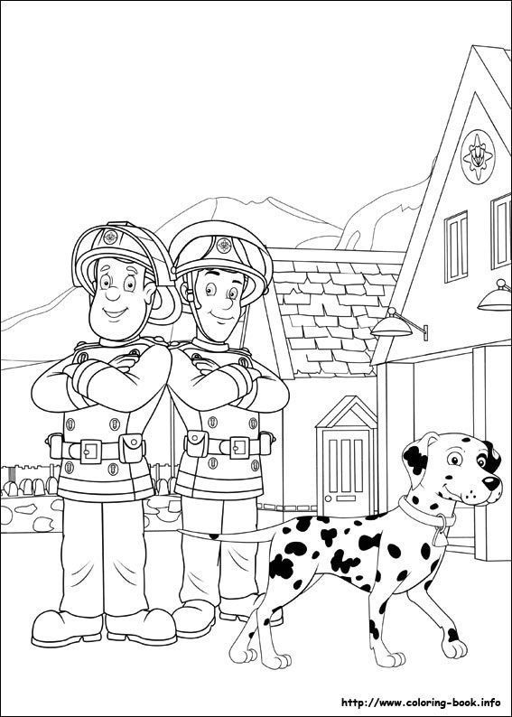 Fireman Sam Coloring Picture Coloring Pages 567x794 Fireman Sam Coloring Picture Coloring Pages