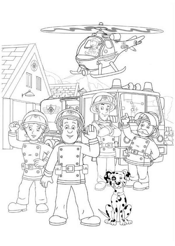 Fireman Sam Coloring Pages To Download And Print For Free 600x840 Fireman Sam Coloring Pages To Download And Print For Free